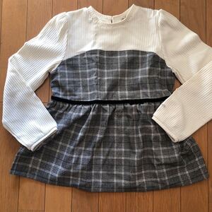 ポンポネット長袖TシャツSS(130-140)