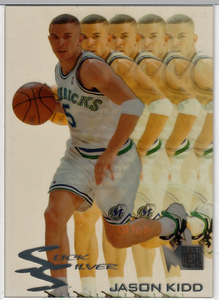 95-96 Fleer METAL SLICK SILVER【JASON KIDD】4of10