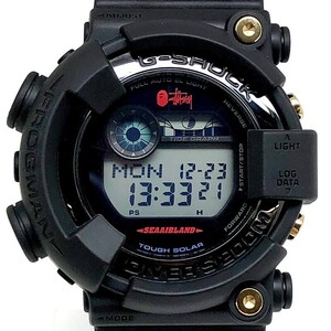 G-SHOCK ジーショック 【ITTRRG18DT3G】 GF-8250BS-1 FROGMAN STUSSY×BAPE タフソーラー グレー スケルトン トリプルネーム 2013年4月発売