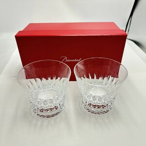 M164-U36-284 Baccarat バカラ Tiara ティアラ tumbler タンブラー 2021 ペア ロックグラス 2客 箱付き サイズ(約)9.5×8.5cm ①