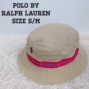 Polo by Ralph Lauren ポロバイラルフローレン バケットハット 帽子 カーキブラウン