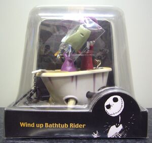 ナイトメア・ビフォア・クリスマス☆Wind up Bathtub Rider　イワヤ