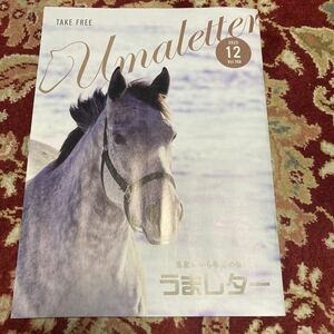 雑誌『うまレター〜馬産地から季節の便り〜』2023年12月号Vol.198