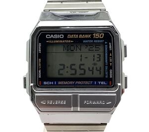 ⑧ 稼働品 CASIO カシオ DB-1500 DATA BANK 150 データバンク デジタル クォーツ メンズ腕時計