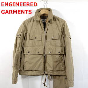 【良品】エンジニアードガーメンツ　外付けポケット付き　ワークジャケット　Engineered Garments　サイズＸＳ　カーキ