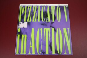 ＬＰ　12インチシングル盤　ピチカート・ファイヴ/PIZZICATO Ⅴ in ACTION　細野晴臣