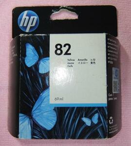 HP 純正 新品 インク 82 イエロー 69ml 消費期限 MAR-2014