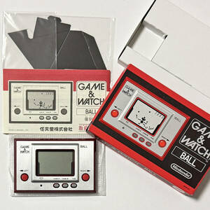 ゲームアンドウォッチ ボール クラブニンテンドー 箱説スタンドあり　Game & Watch Ball Club Nintendo