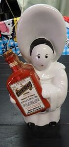 古酒COINTREAU LIQUEUR コアントロー ピエロ 陶器ボトル アンティーク 