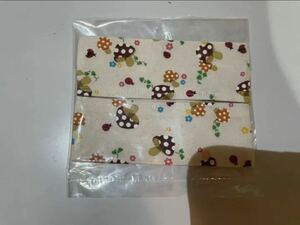 ！！断捨離100円〜！！♪ポケットティッシュケース　きのこ　マッシュルーム　新品未使用　ハンドメイド♪