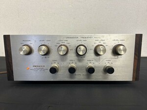 A3　PIONEER　パイオニア　SF-70　チャンネルデバイダー　オーディオ機器　通電確認済み　現状品