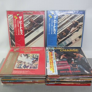 ジャンク 洋楽 LPレコード まとめて50枚セット/デュランデュラン/ベンチャーズ/ABBA/サイモンとガーファンクル/ワム/ビートルズ 他 10