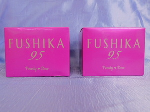 136♪美品 パーリーデュー FUSHIKA95 プレミアムオールインワン美肌ジェル(保湿美容液ジェル) 100g 2つまとめて