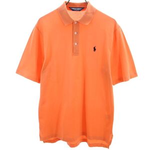 ポロラルフローレン ゴルフ 半袖 ポロシャツ M オレンジ系 POLO RALPH LAUREN GOLF メンズ