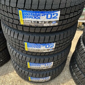 新品 2024年製～ ダンロップ ウィンターマックス WM02 215/60R17 4本 価格 国内正規品 個人宅OK 数量限定特価 要在庫確認 送料無料