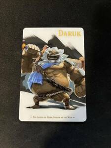 ゼルダの伝説 ブレス オブ ザ ワイルド ビジュアルカード カードキャンディ 07 DARUK ダルケル