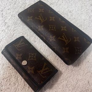 ★LOUIS VUITTON★確実正規品★豪華2点セット★ルイヴィトン モノグラム 長財布 二つ折り キーケース メンズ レディース 