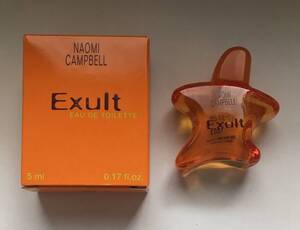 ナオミキャンベル　エクザルト NAOMI CAMPBELL Exult オードトワレ ドイツ製 5ml 香水