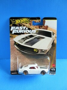 HW PREMIERE FAST & FURIOUS 1969 FORD MUSTANG BOSS 302