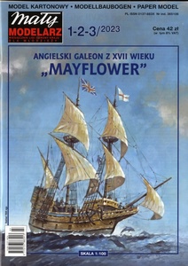 MALY 1:200 MAYFLOWER(CARD　MODEL)