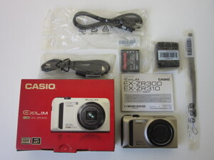 ☆ CASIO EXILIM High Speed EX-ZR310 カシオ エクシリム コンパクト デジタル カメラ デジカメ (通電 シャッター フラッシュ 動作確認済)