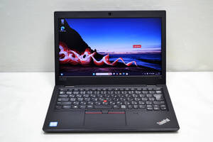 Windows11 Webカメラ&Wifi内蔵 第8世代 Core i5-8265U Lenovo ThinkPad L390 13.3インチ液晶 メモリー8G 256G SSD(M.2) 