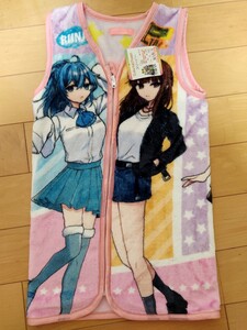 ☆未使用！カラフルピーチ　スリーパー☆80cm 90cm 100cm☆ブランケット☆ピンク　ベビー　キャラクター　しまむら　かいまき毛布