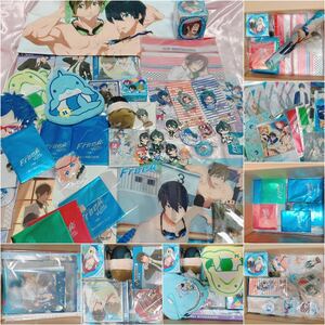 Free! ハイスピード のみ 乙女系 アニメグッズ 大量 まとめ売り / ラバスト コースター マスコット クリアファイル 劇場特典 など