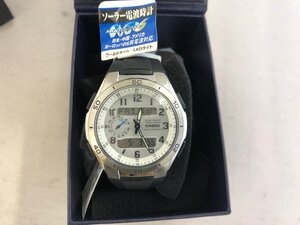 【CASIO　WAVE CEPTOR】カシオウェーブセプター WVA-M650-7AJF アイボリー×シルバー×ブラック　SY02-F4S