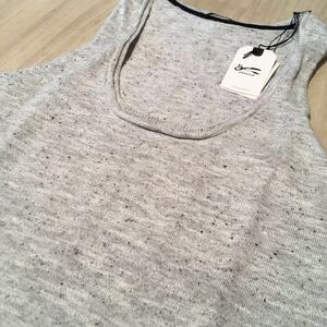 DENHAM WOMENS リネンコットン タンクトップ デンハム レディース SIZE M