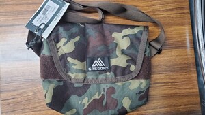 未使用 紙タグ付GREGORY グレゴリーTEENY MESSENGER ティーニーメッセンジャー ショルダーバッグ色D FOR.CAMO 迷彩110151 4631 1PHU フェス