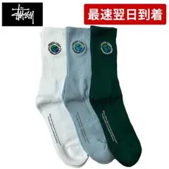 STUSSY MENS UTOPIA SOCK 3PK （452010）