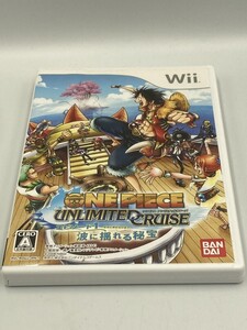 Wii 中古 ゲームソフト「ワンピース アンリミテッドクルーズ EP1 波に揺れる秘宝 」 同梱可能 477202000051-①