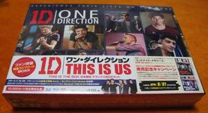 ★未開封新品/希少絶盤「ワンダイレクションTHIS IS US THIS IS THE BOX4枚組日本限定デラックスBOX」限定オリジナル楽天Edyカード特典付