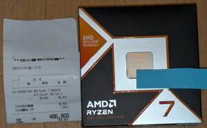 AMD Ryzen 7 9800X3D 新品未開封