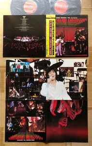 野口五郎★LP★10周年記念リサイタル実況録音盤　大型カラーポートレート付　デヴィッド・スピノザ　デヴィッド・サンボーン　帯付　美品