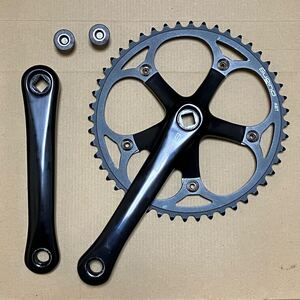 ★1円スタート！！★ スギノ SUGINO RD2R TL クランクセット 165mm　チェーンリング48T 走行10km未満 ピスト 固定 シングルスピード