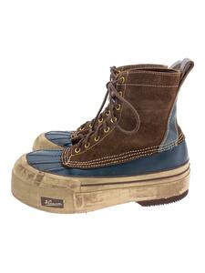 visvim◆DECOY DUCK G.PATTEN-FOLK/レースアップブーツ/10M/ブラウン/012110200200