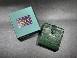 【ag2303012.13】Rosier アラームクロック ☆ 緑 HG-011G ハンディクロック　ROSIER COMPANY LIMITED 未使用品