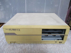 ●NEC PC-9801VX2（VX0）●新品バックアップ電池交換●FDD（FD1155D）2台共なし●80286-8MHz・V30-10MHz●MS-DOS立上げを確認済み●