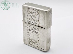 AK0606240　★ 1円～！ ZIPPO ジッポー ジッポ ライター 純銀 STERLING スターリングシルバー ベネチアン柄 イタリック体 着火未確認