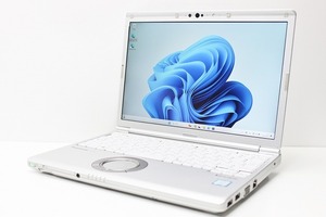 ノートパソコン Windows11 中古 Panasonic レッツノート CF-SV7 メモリ8GB 第8世代 Core i5 SSD256GB Windows10 12.1 カメラ