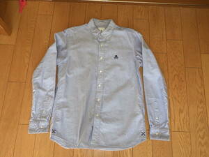 uniform experiment ユニフォームエクスペリエント OXFORD B.D SHIRT オックスフォードボタンダウンシャツ サイズ2 色NAVY 藤原ヒロシ 清永