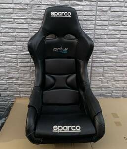 スパルコ　フルバケットシート　QRT-V SKY 中古美品　SPARCO RACING SEAT シンセティックレザー　廃盤