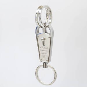 ☆希少 極美品 TIFFANY&Co. ティファニー メイカーズ キーリング キーホルダー Ag925　2407-N0058K(NT)