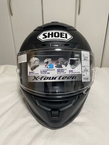 SHOEI X-Fourteen Lサイズ　マットブラック　Ｘ-14 Ｘ14