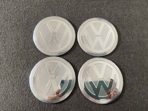 ★フォルクスワーゲン VOLKSWAGEN★444★ホイールセンターキャップシール ハブキャップシール 車用 4枚セット 直径56mm