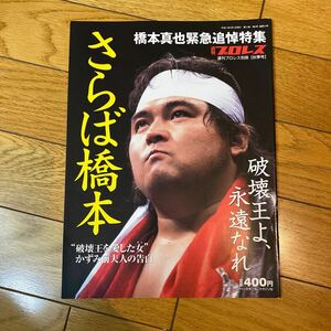 週刊プロレス別冊　橋本真也緊急追悼特集 週刊プロレス別冊 秋季号