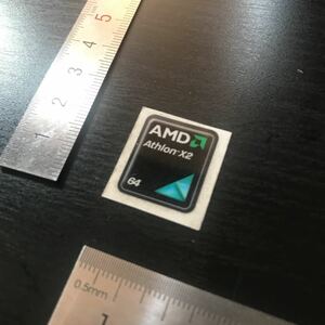 AMD Athlon X2 64 パソコンエンブレムシール@1850