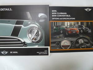 ＜送料込 匿名取引＞　ＢＭＷ　ＭＩＮＩ　カタログ　2012年4月発行　Printed in Germany　ドイツ製 　オプションカタログ付属